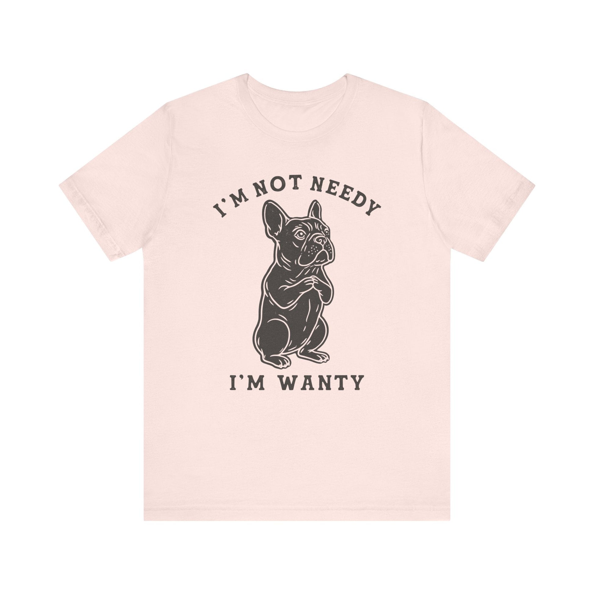Black French Bulldog Wanty TShirt