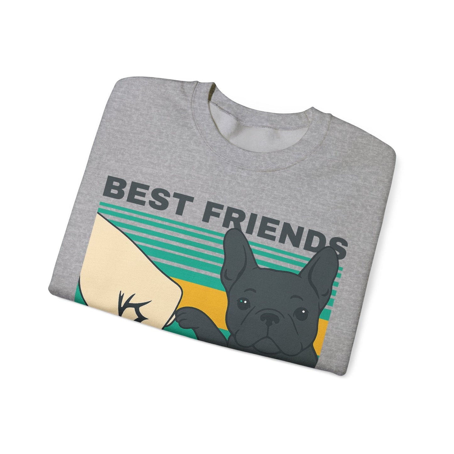 Black Frenchie Besties Sweatshirt