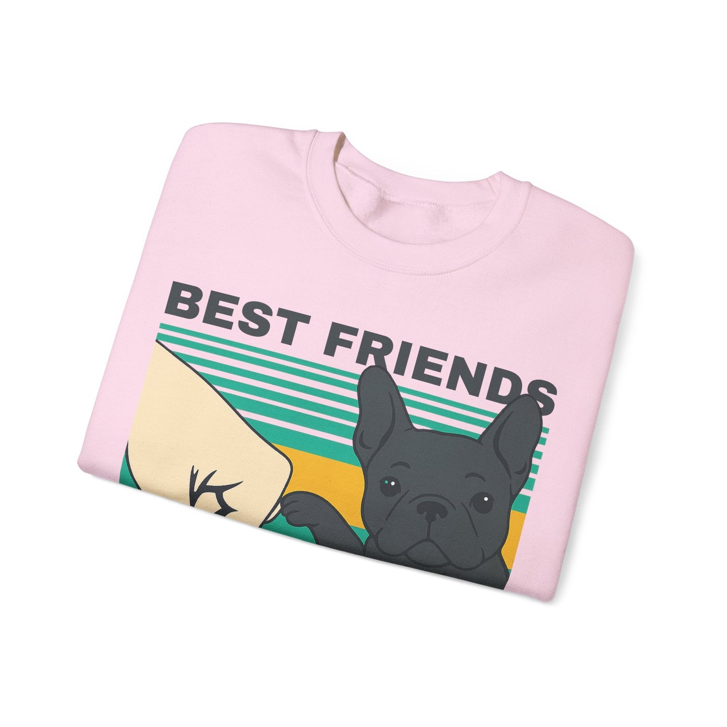 Black Frenchie Besties Sweatshirt