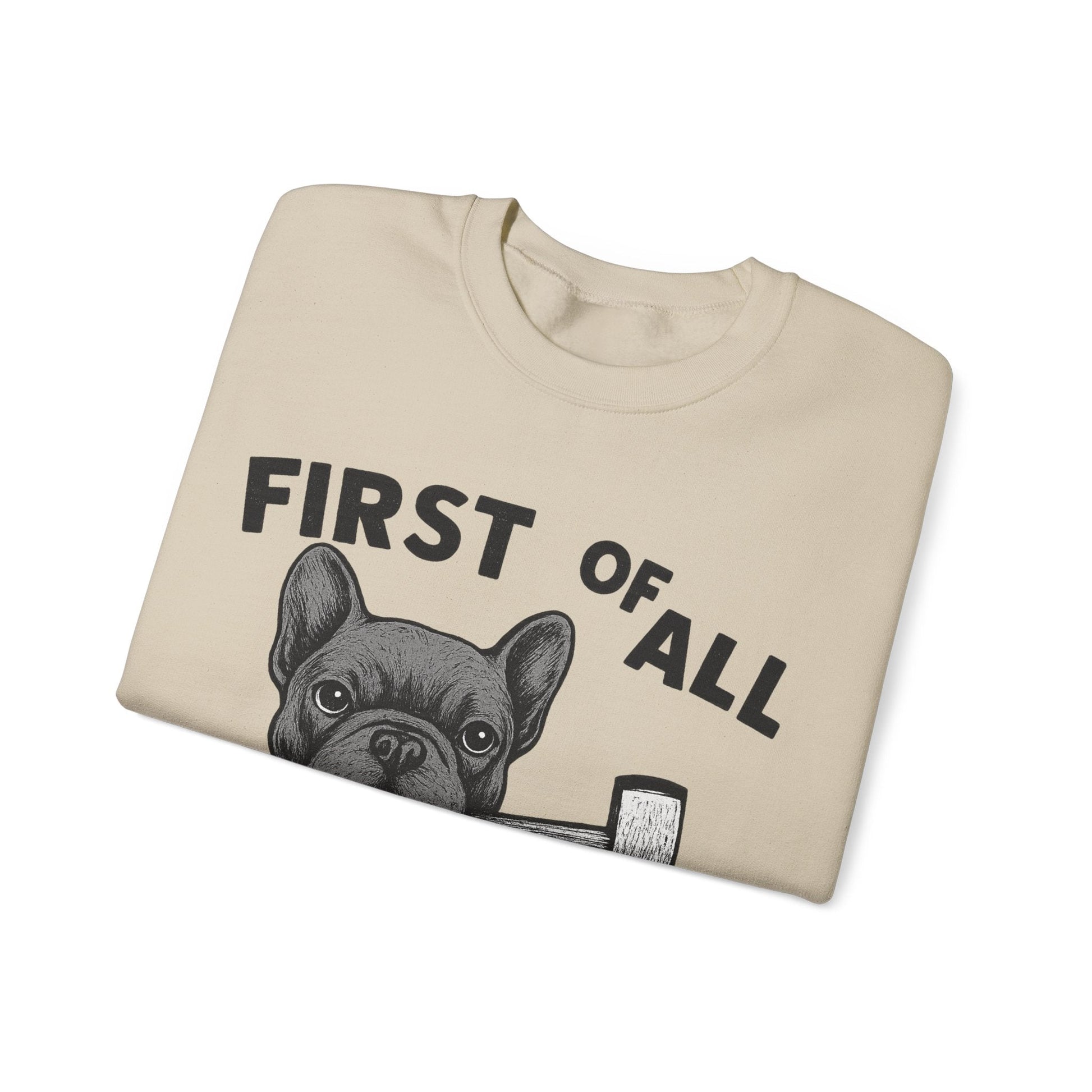 Black Frenchie Delight Sweatshirt