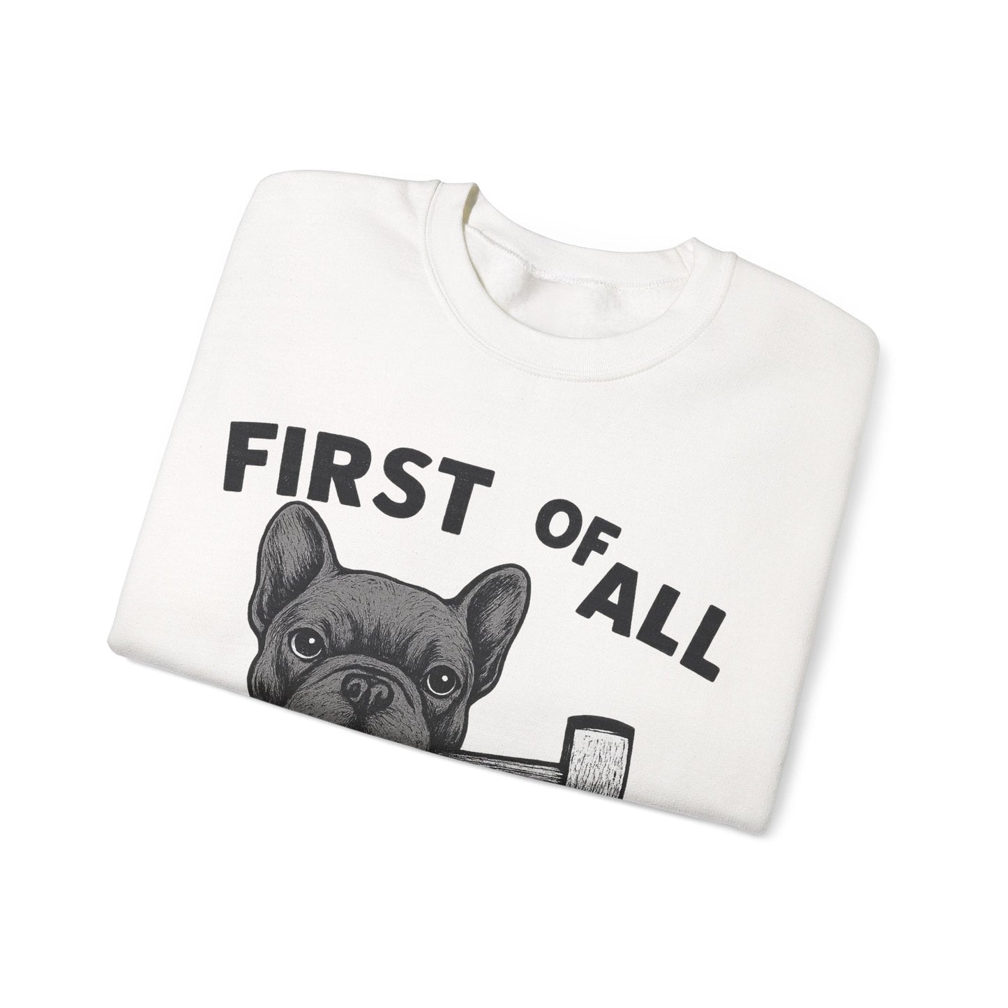 Black Frenchie Delight Sweatshirt