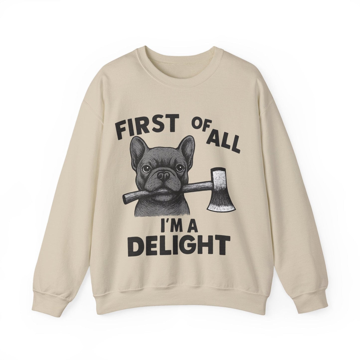 Black Frenchie Delight Sweatshirt