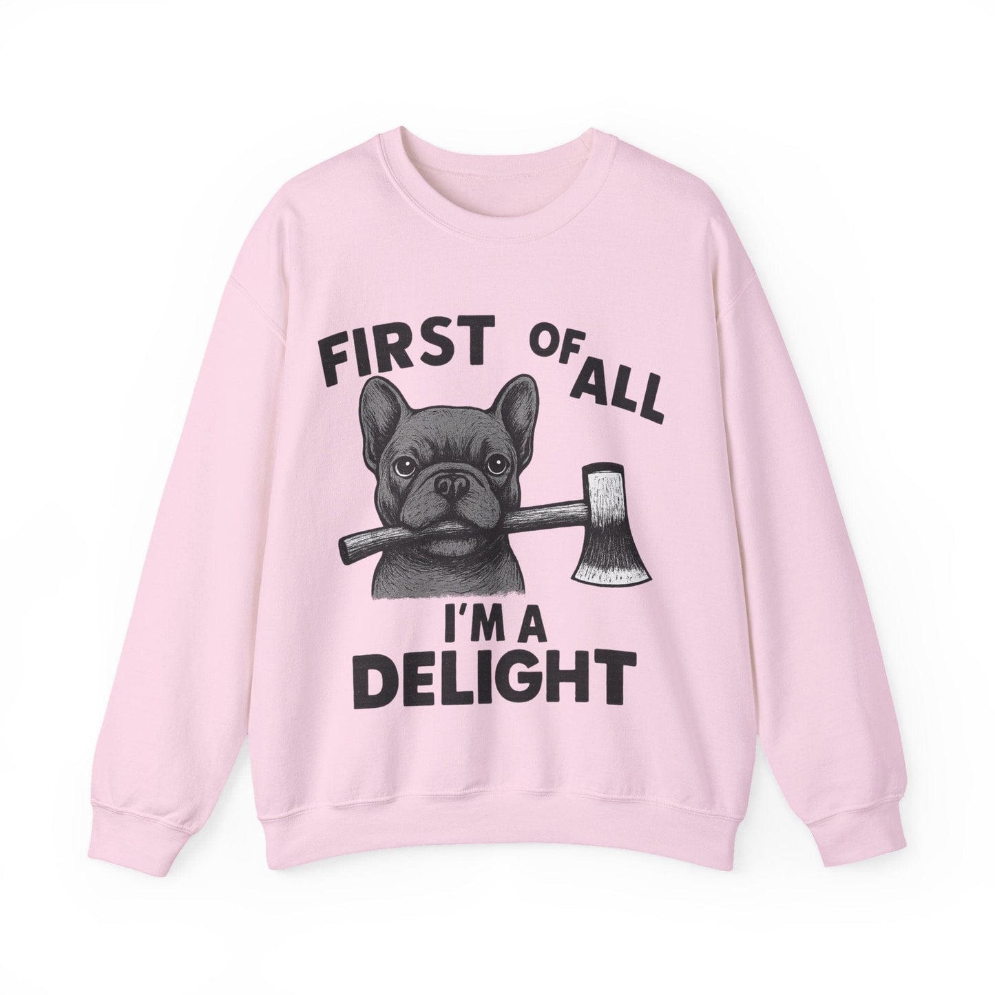 Black Frenchie Delight Sweatshirt
