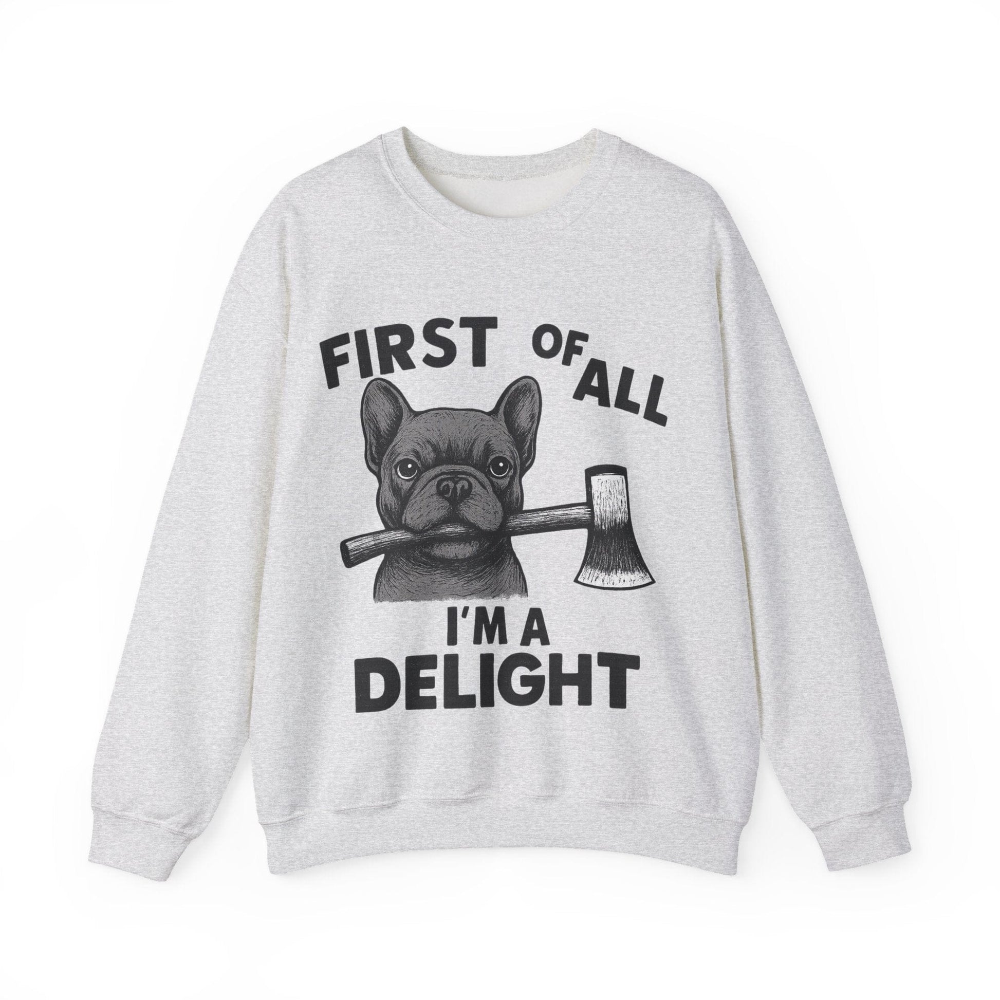 Black Frenchie Delight Sweatshirt