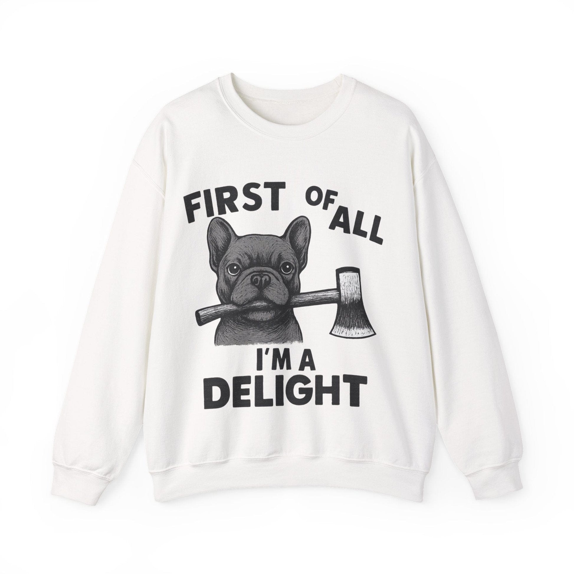 Black Frenchie Delight Sweatshirt