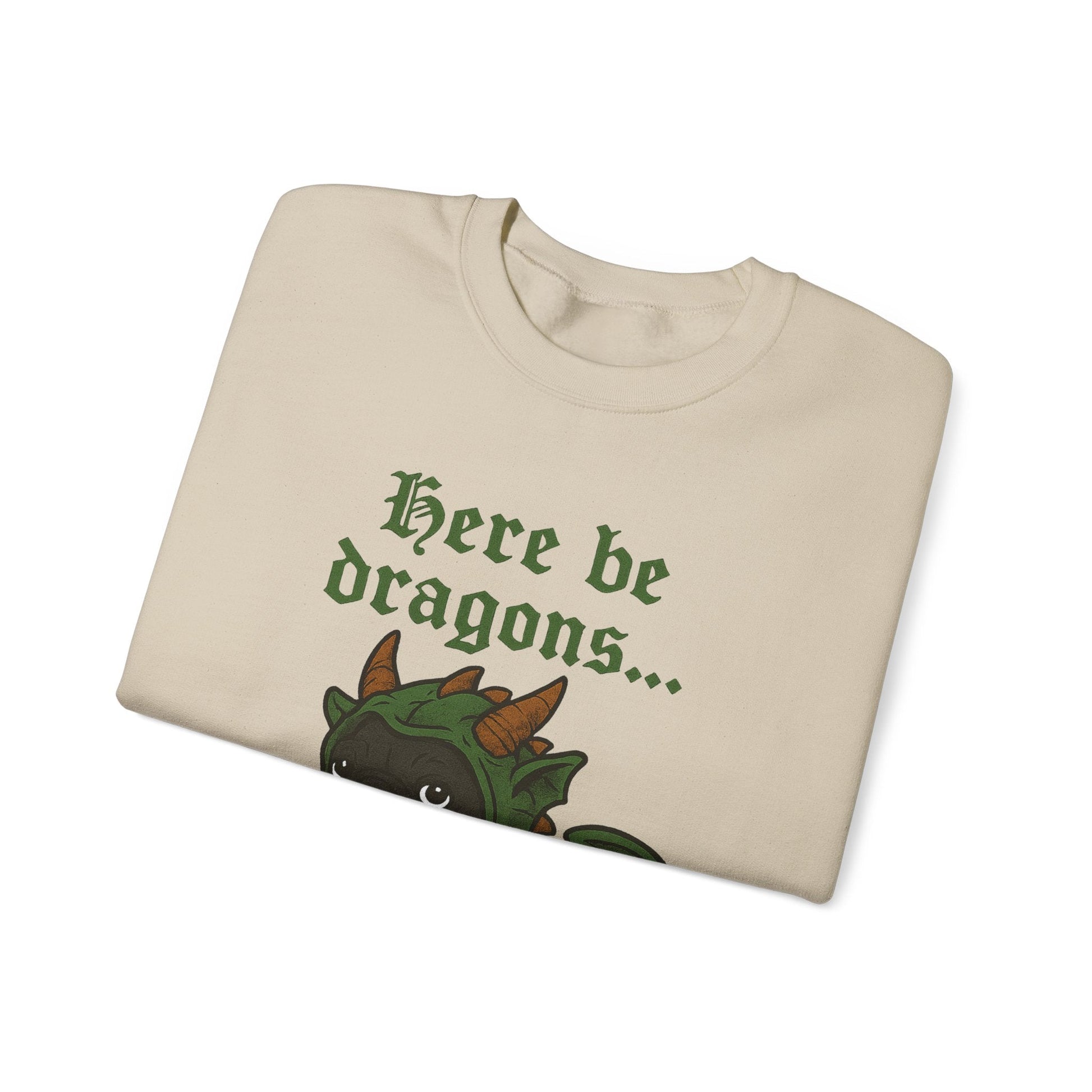 Black Frenchie Dragons Sweatshirt