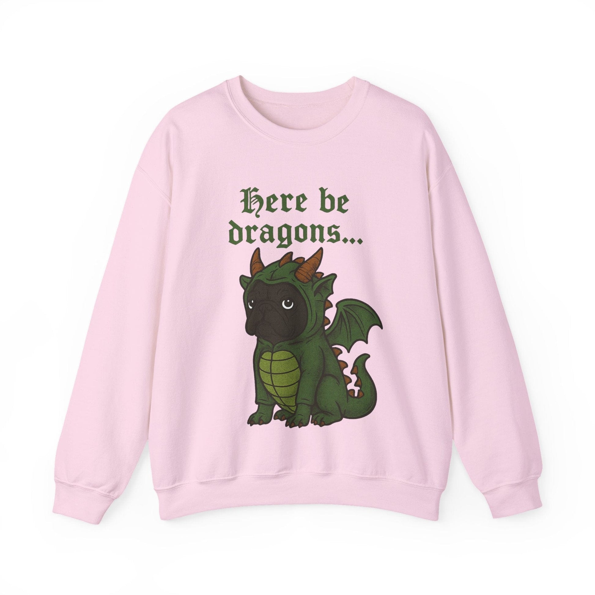 Black Frenchie Dragons Sweatshirt