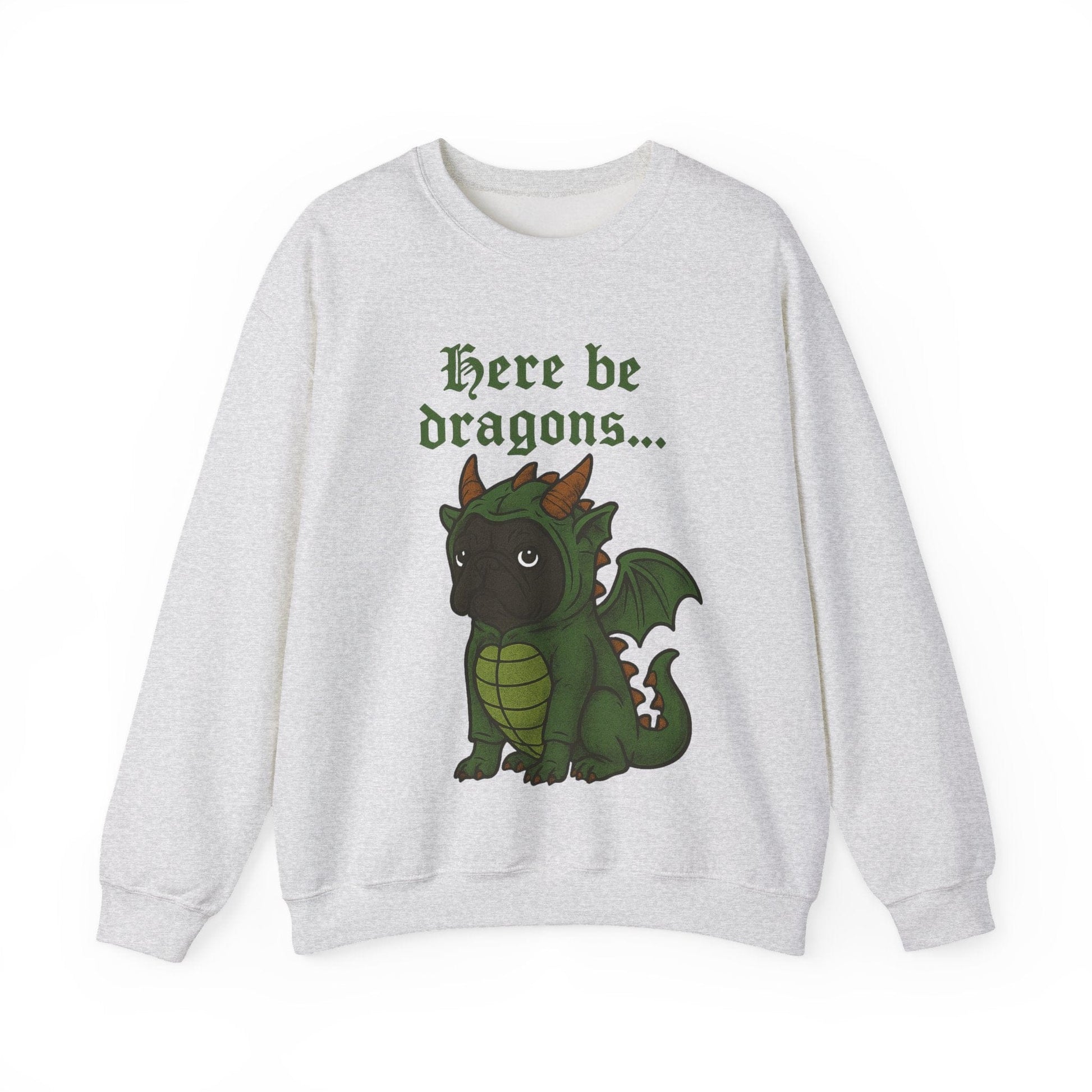 Black Frenchie Dragons Sweatshirt
