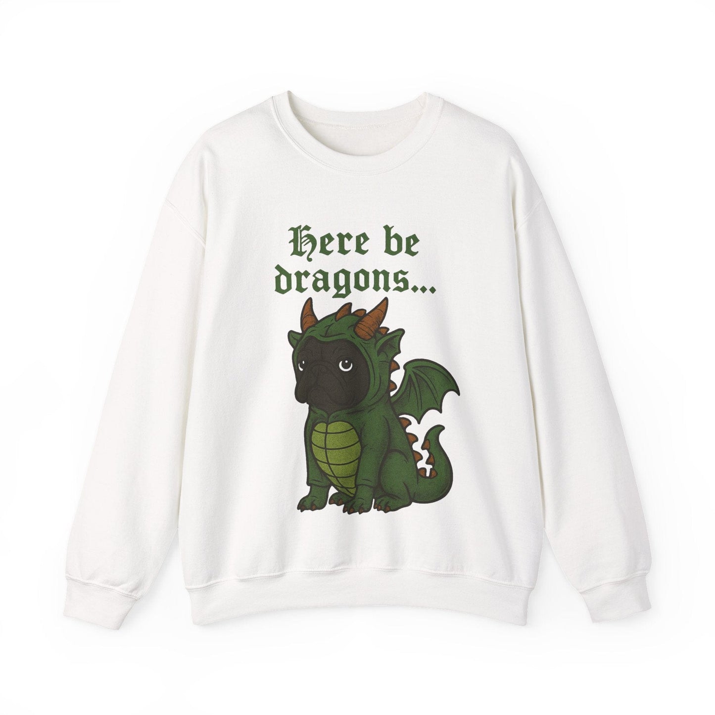 Black Frenchie Dragons Sweatshirt