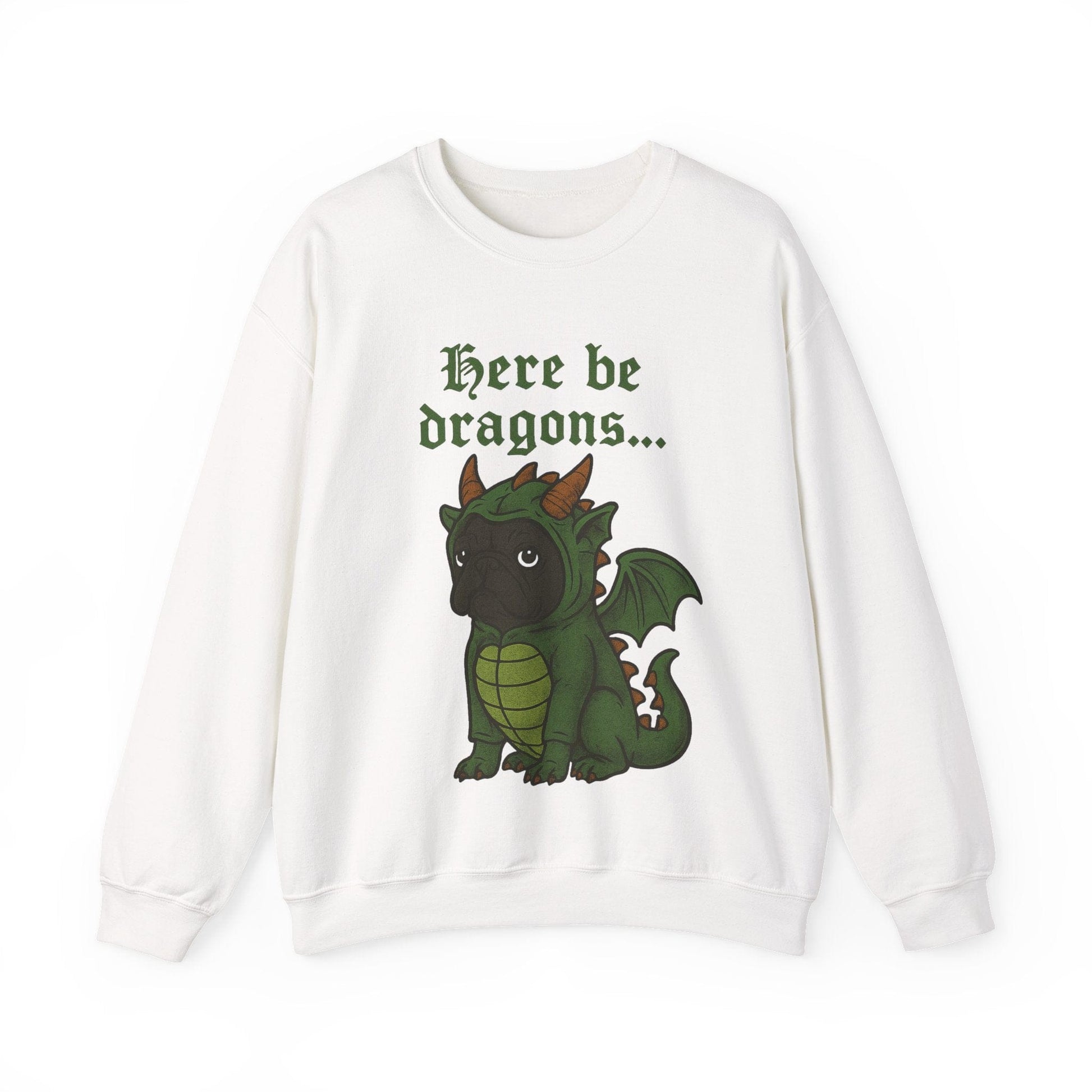 Black Frenchie Dragons Sweatshirt