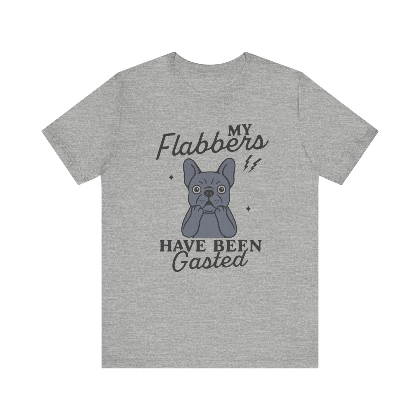 Black Frenchie Flabbergasted Tshirt