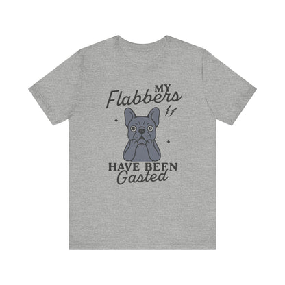 Black Frenchie Flabbergasted Tshirt