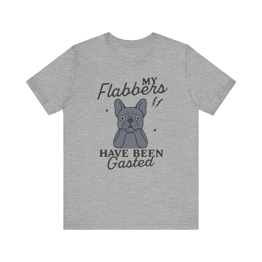 Black Frenchie Flabbergasted Tshirt