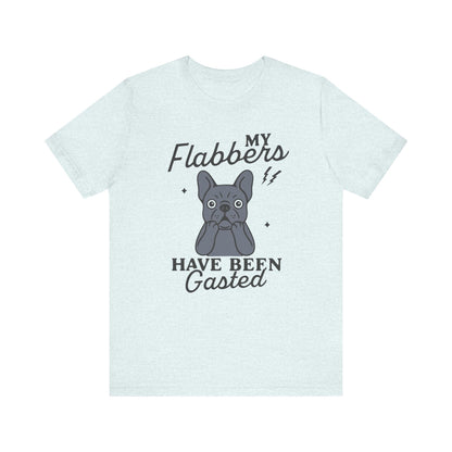 Black Frenchie Flabbergasted Tshirt