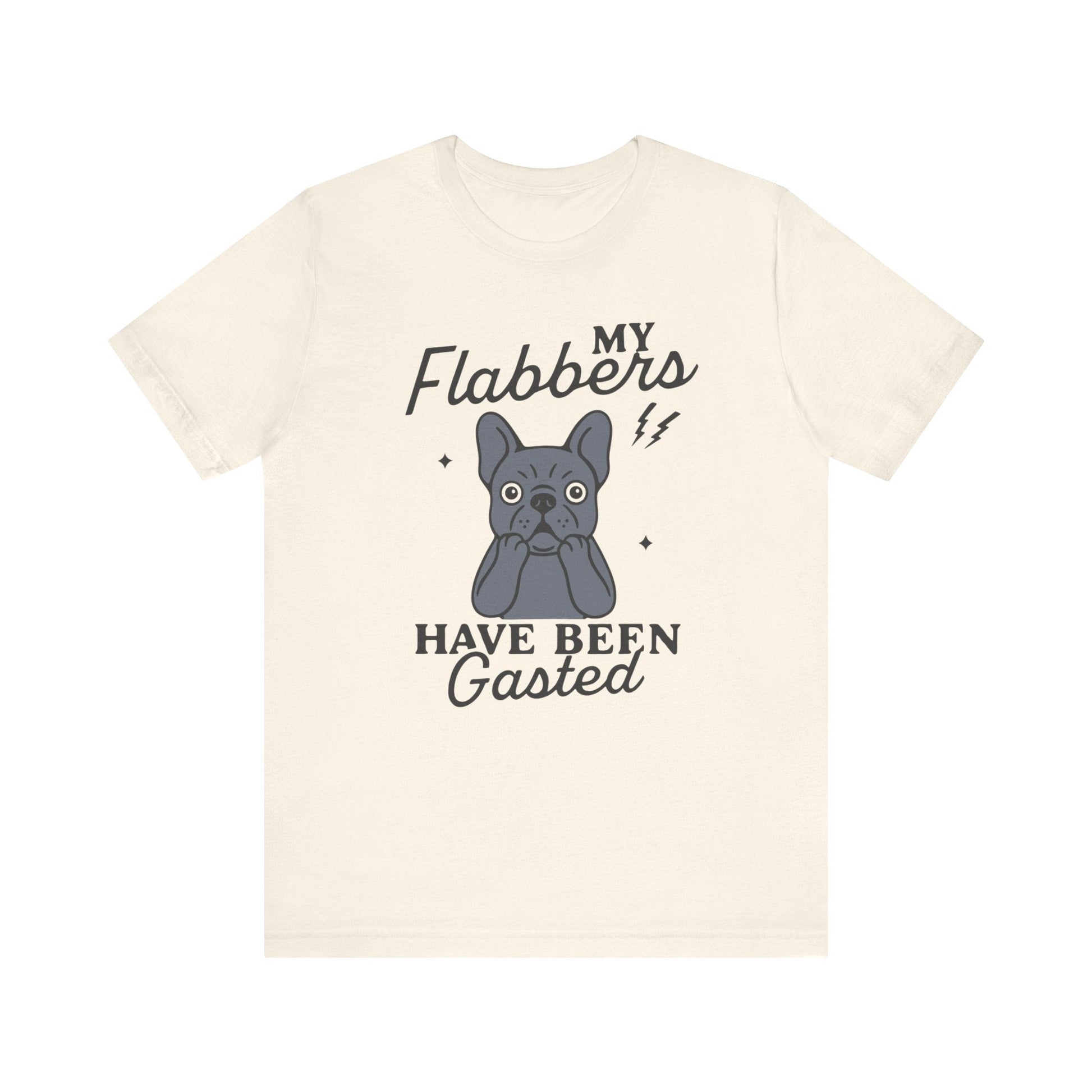 Black Frenchie Flabbergasted Tshirt