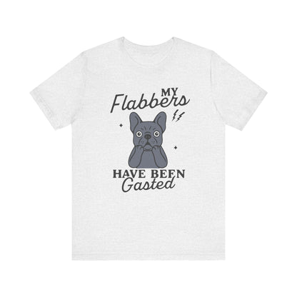 Black Frenchie Flabbergasted Tshirt
