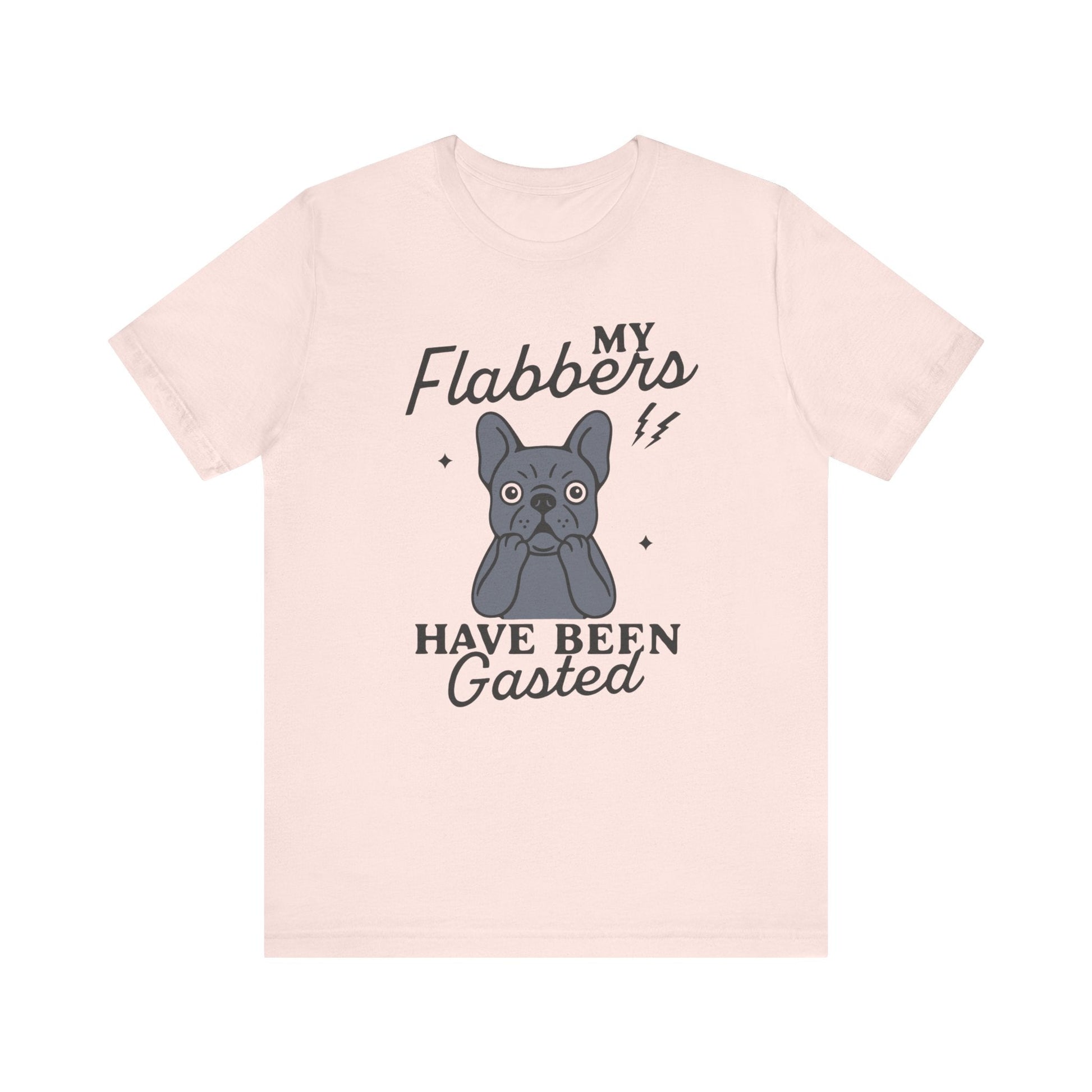 Black Frenchie Flabbergasted Tshirt