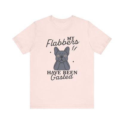 Black Frenchie Flabbergasted Tshirt