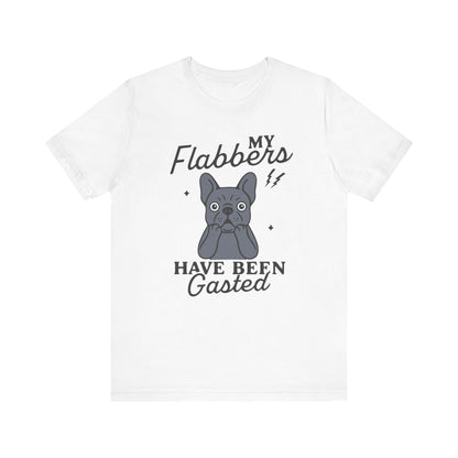 Black Frenchie Flabbergasted Tshirt