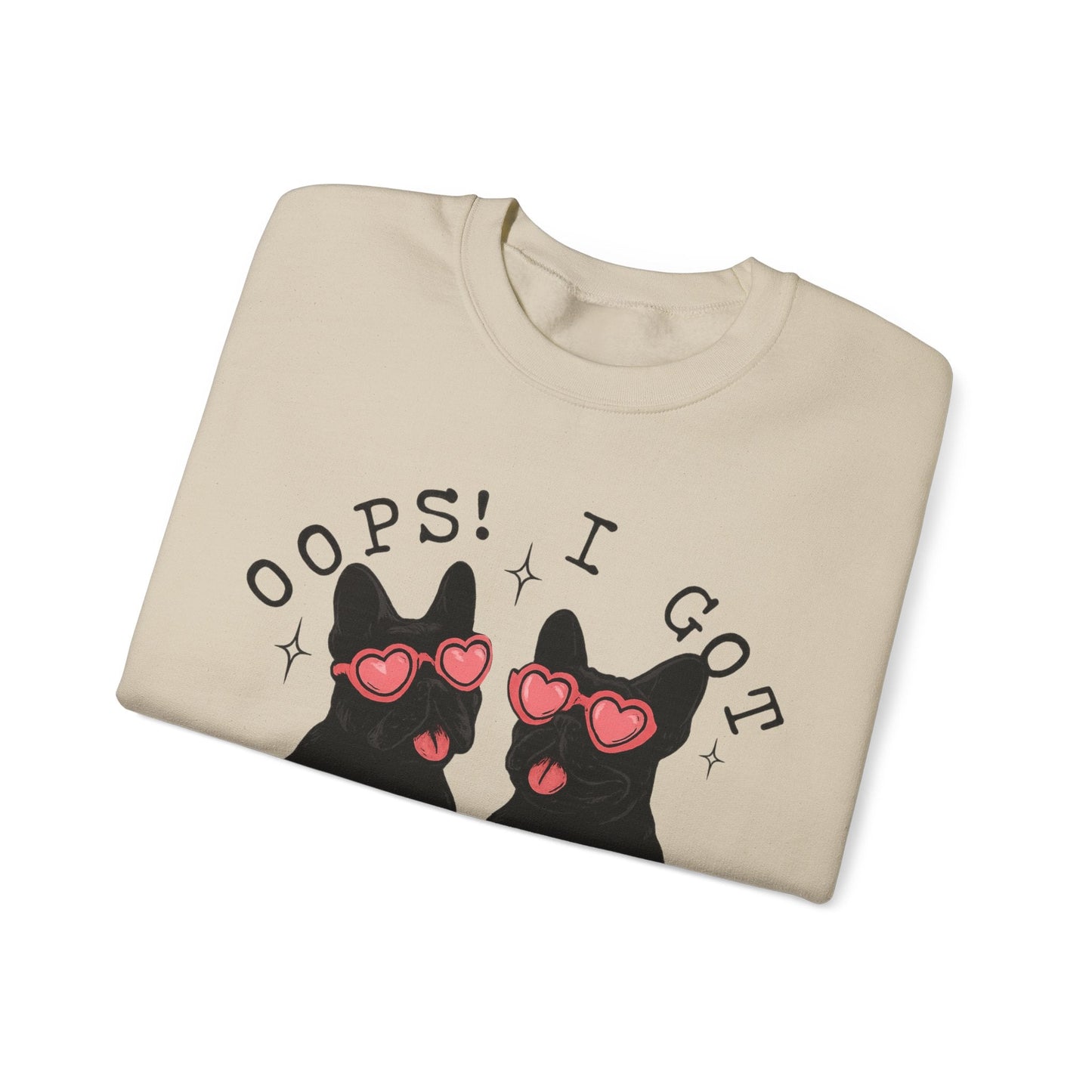 Black Frenchie Oops Sweatshirt