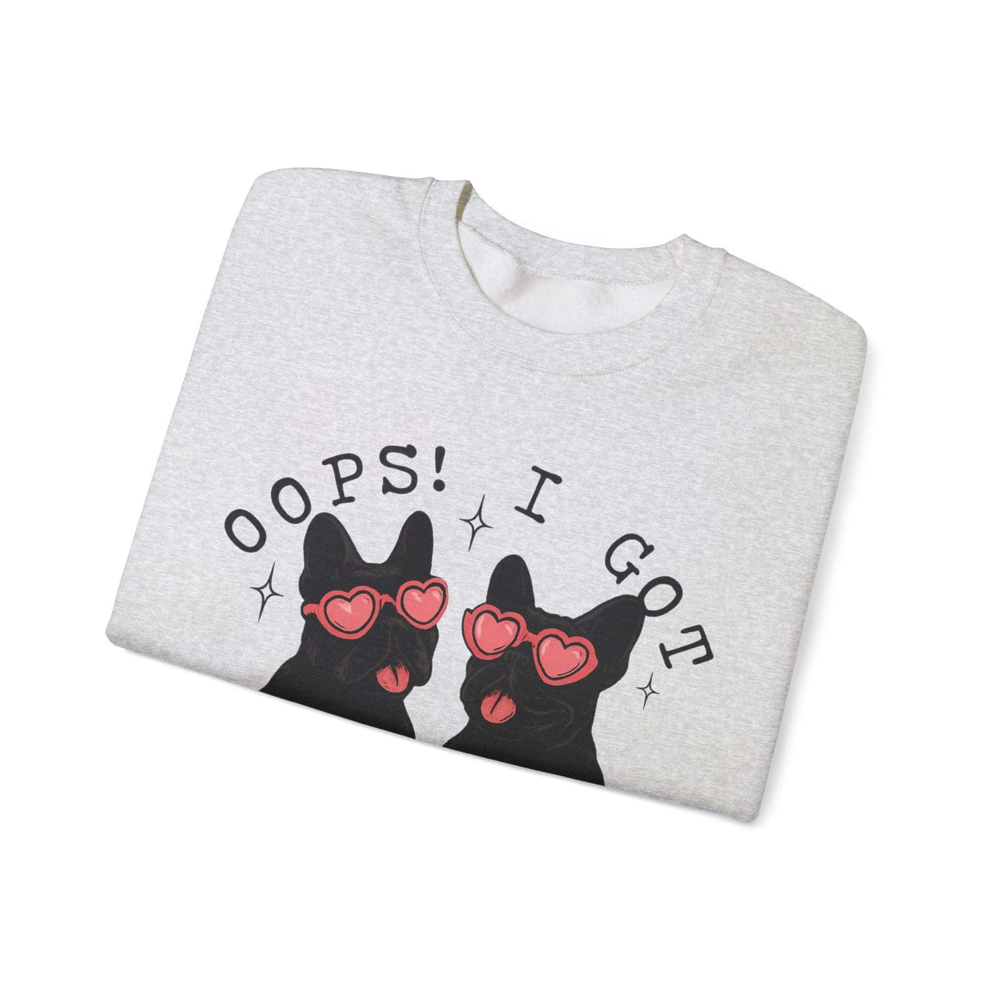 Black Frenchie Oops Sweatshirt