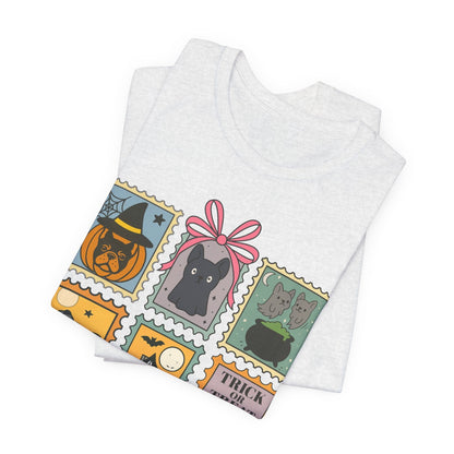 Black Frenchie Spooky Stamps TShirt