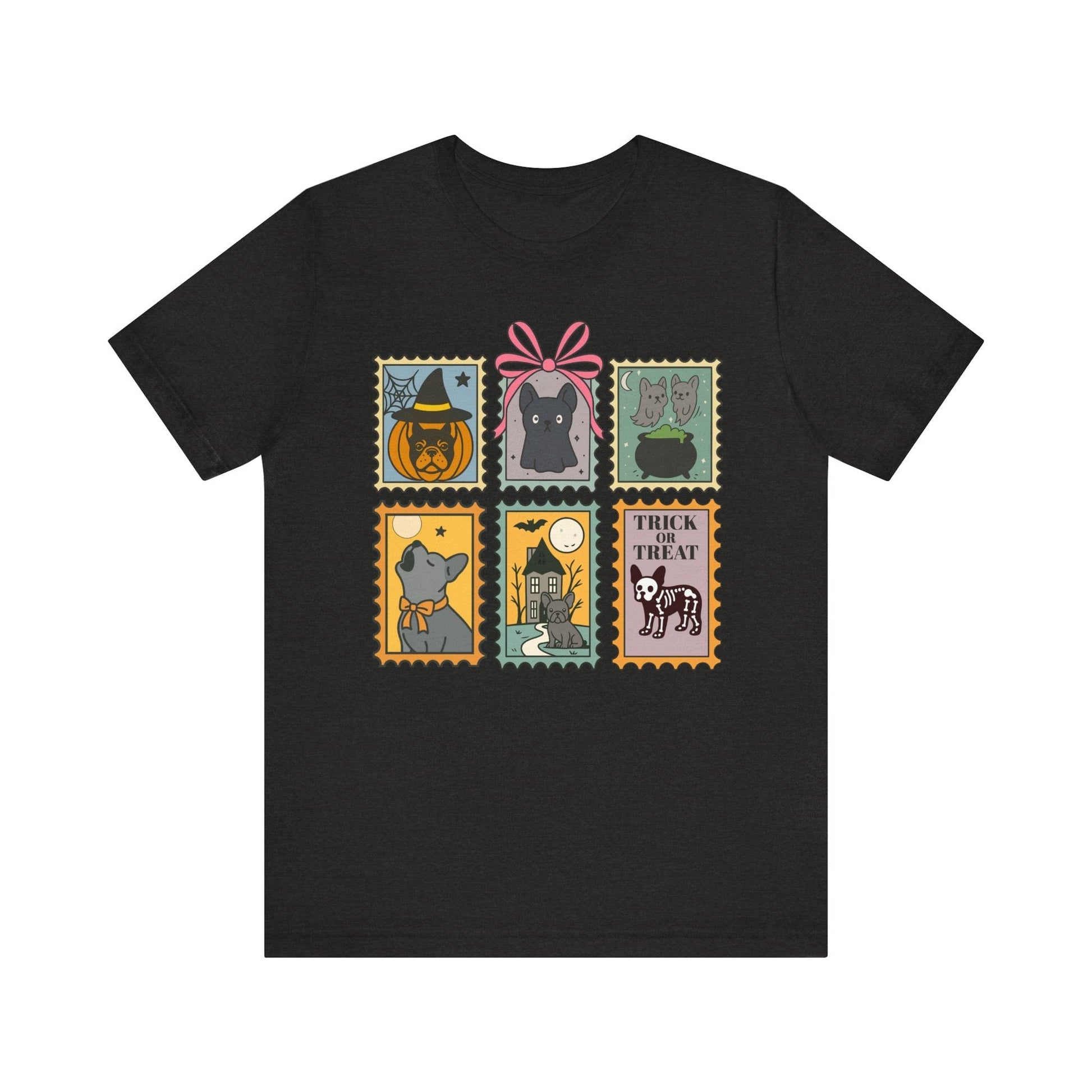 Black Frenchie Spooky Stamps TShirt