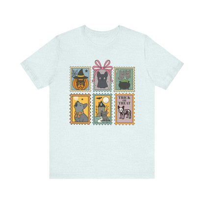 Black Frenchie Spooky Stamps TShirt