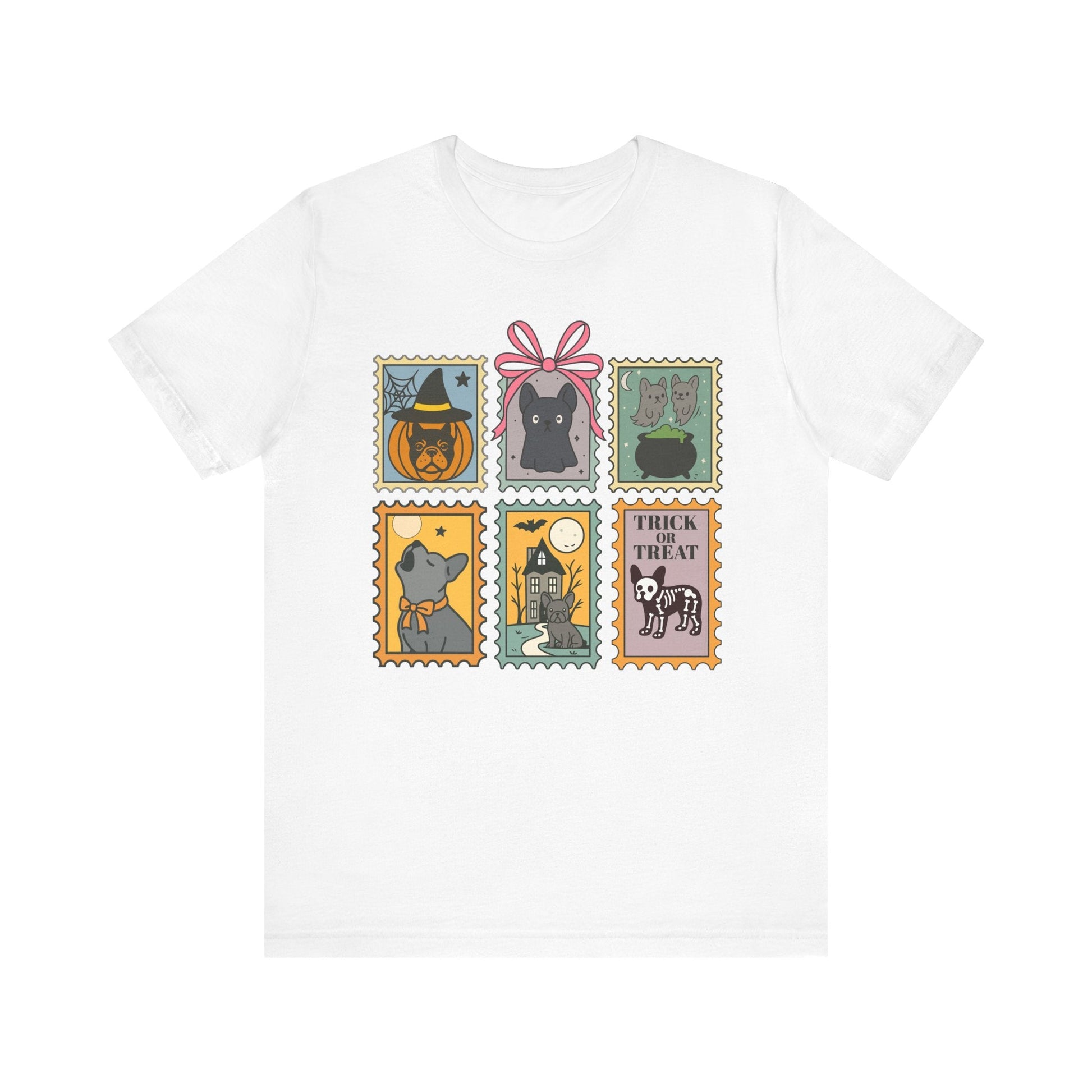 Black Frenchie Spooky Stamps TShirt