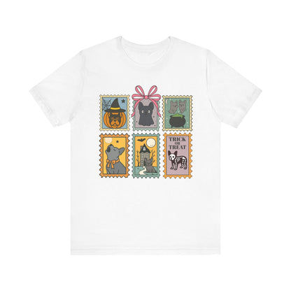 Black Frenchie Spooky Stamps TShirt
