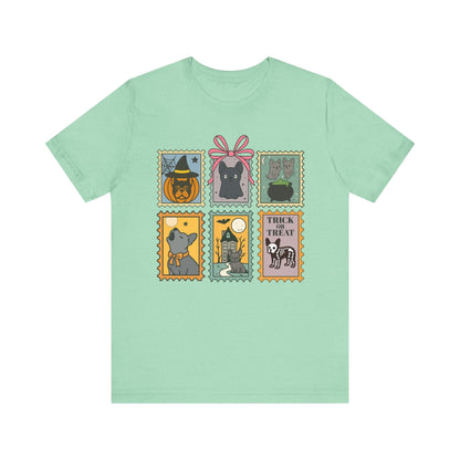 Black Frenchie Spooky Stamps TShirt