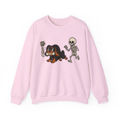 Black Tan Cavalier Grave Robber Sweatshirt