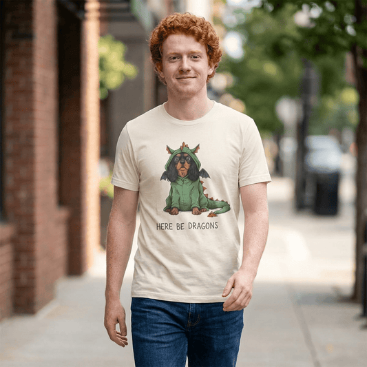Personalized Cavalier Dragons Unisex TShirt