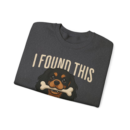 Black Tan Cavalier Humerus Sweatshirt