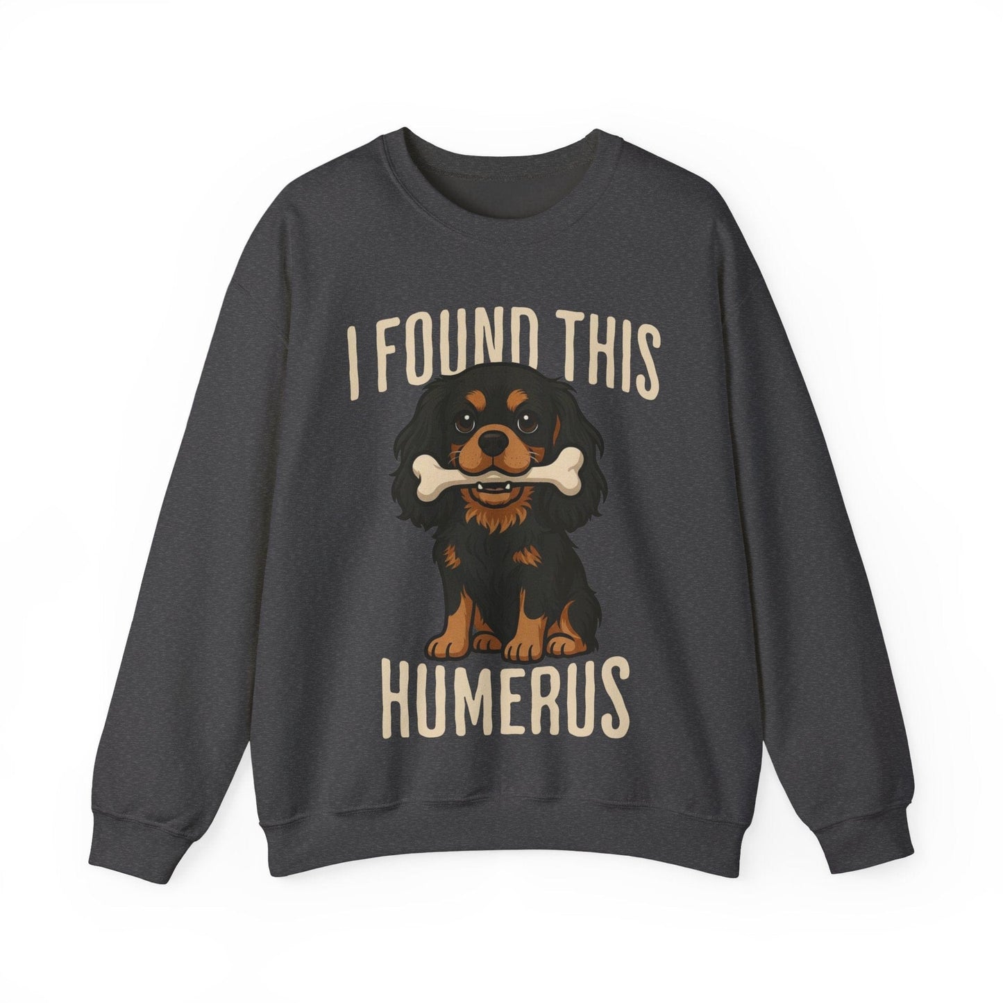 Black Tan Cavalier Humerus Sweatshirt