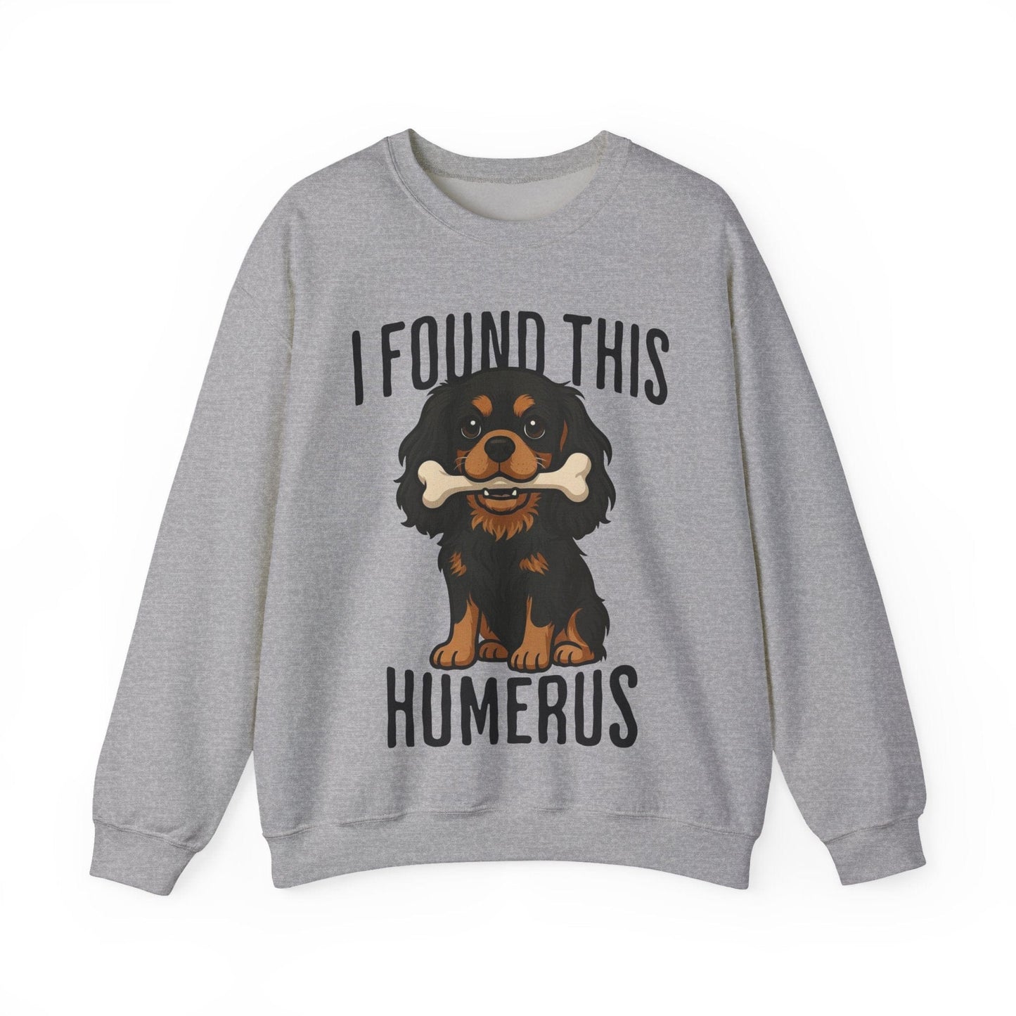 Black Tan Cavalier Humerus Sweatshirt