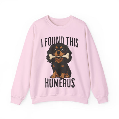 Black Tan Cavalier Humerus Sweatshirt