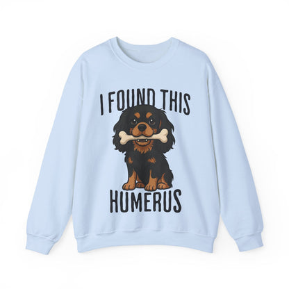 Black Tan Cavalier Humerus Sweatshirt