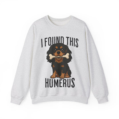 Black Tan Cavalier Humerus Sweatshirt