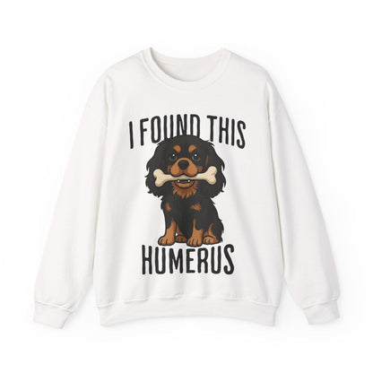 Black Tan Cavalier Humerus Sweatshirt