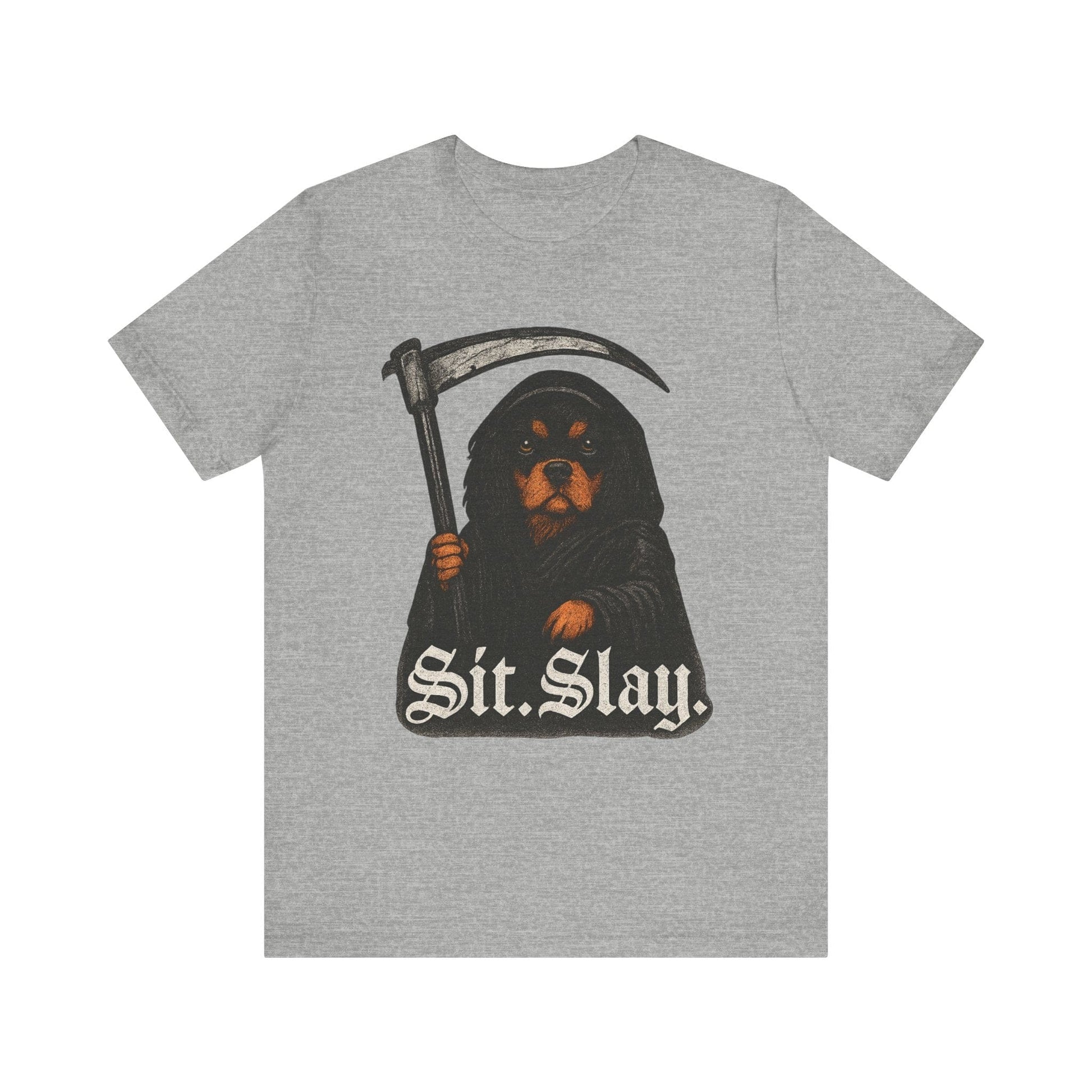 Printify T-Shirt Black Tan Cavalier King Charles Treat Dealer TShirt