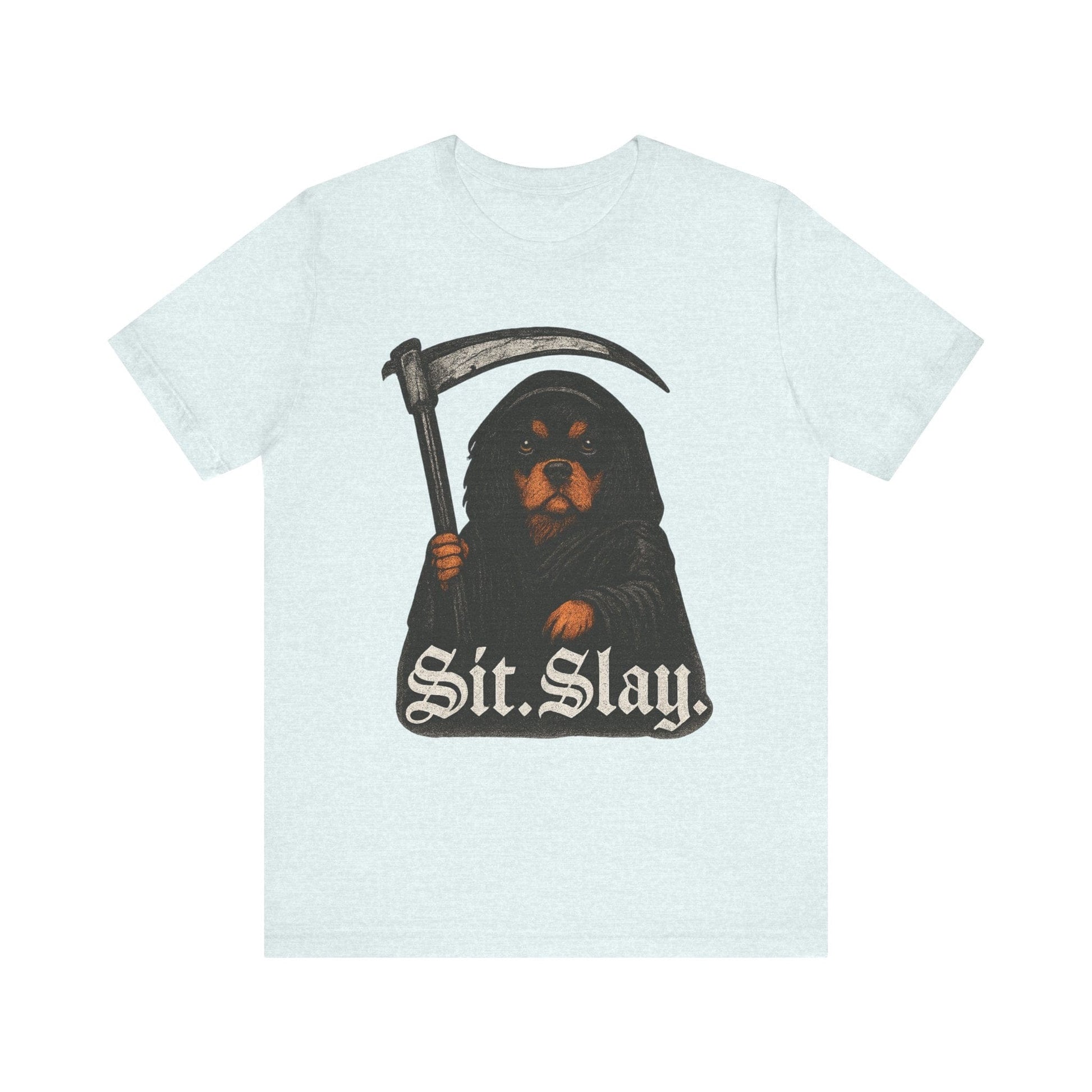 Printify T-Shirt Black Tan Cavalier King Charles Treat Dealer TShirt