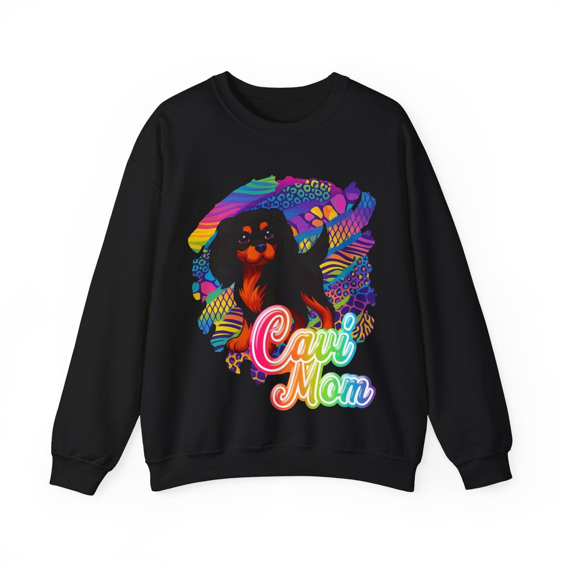 Black & Tan Cavalier Neon Sweatshirt