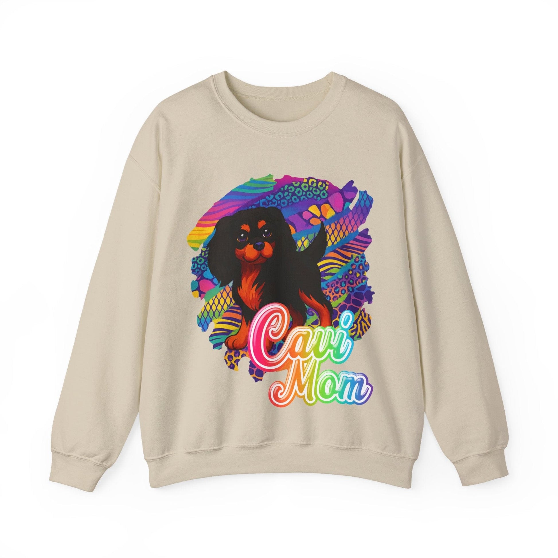 Black & Tan Cavalier Neon Sweatshirt
