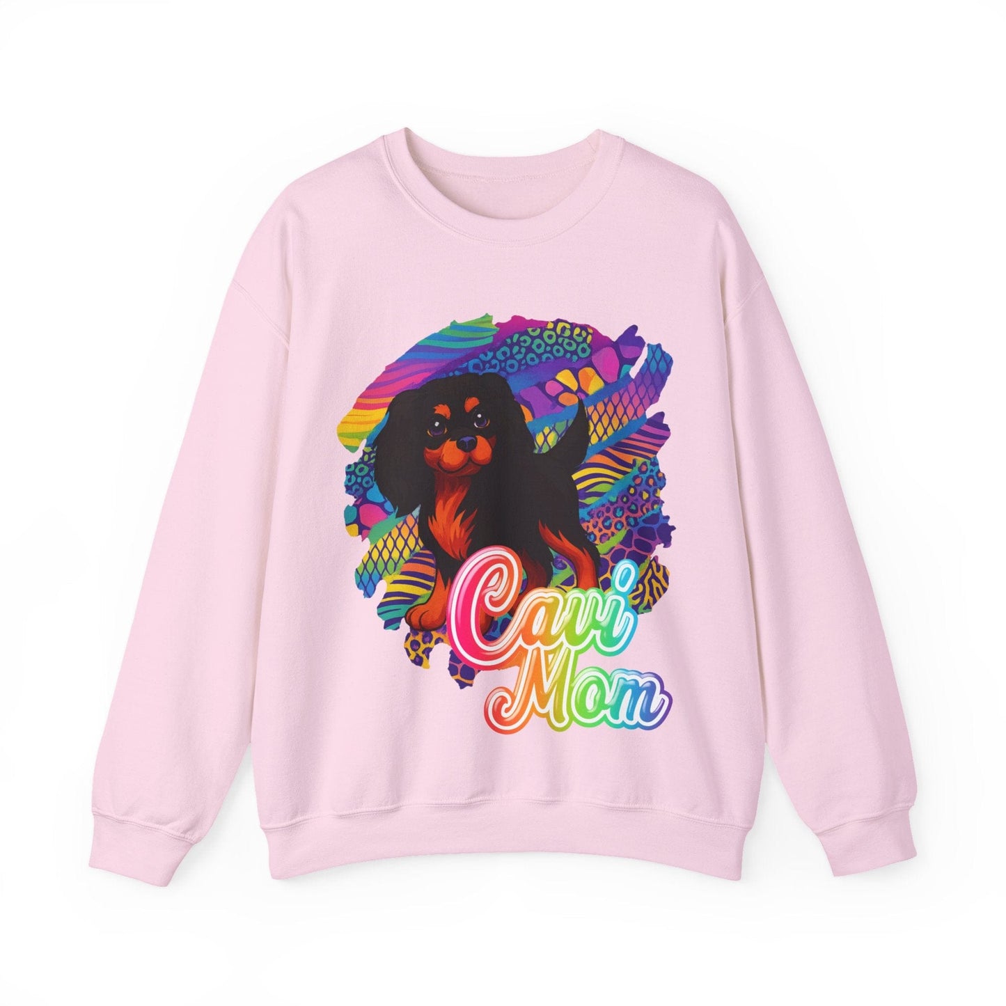 Black & Tan Cavalier Neon Sweatshirt
