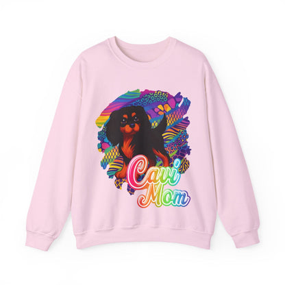Black & Tan Cavalier Neon Sweatshirt