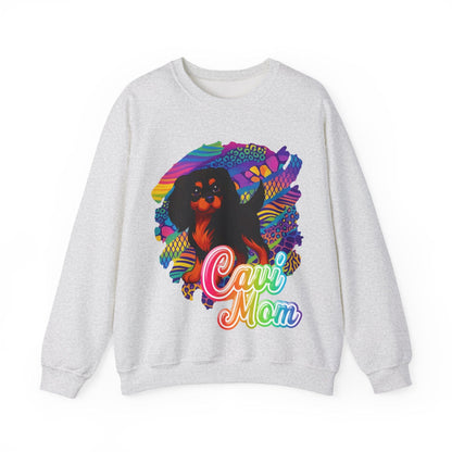 Black & Tan Cavalier Neon Sweatshirt