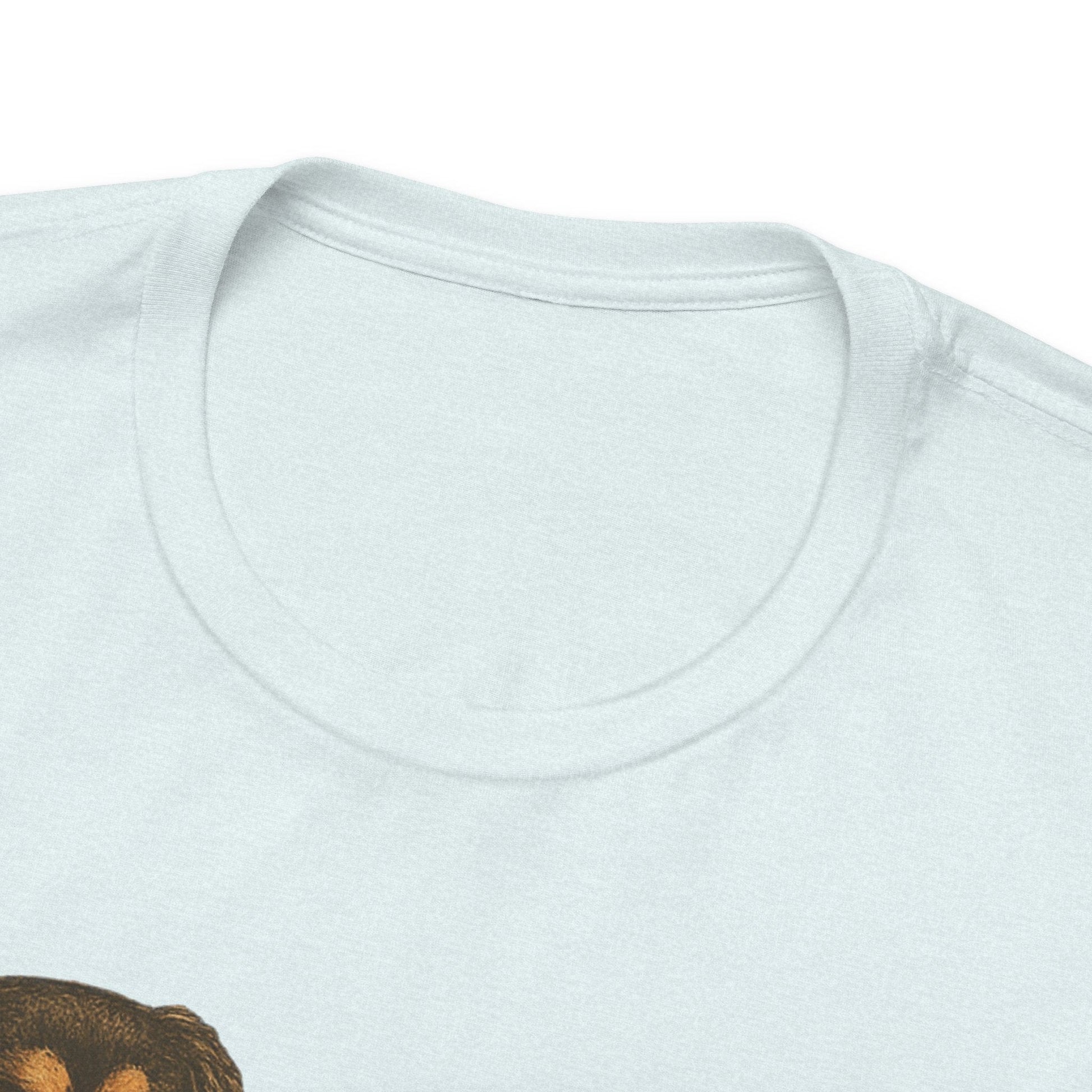 Printify T-Shirt Black Tan King Charles Sit Stay TShirt