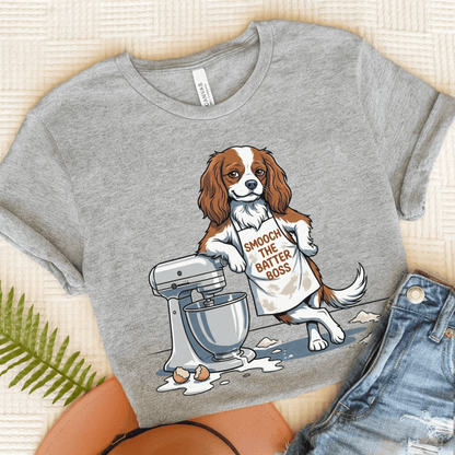 Personalized Cavalier Baking Unisex Tshirt Athletic Heather