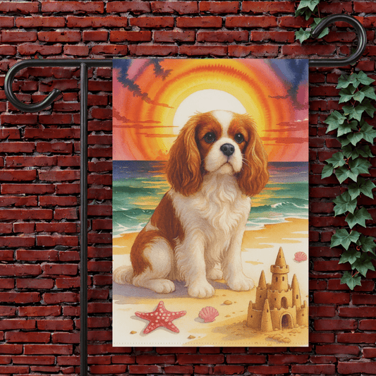 Blenheim Cavalier Beach Garden Flag 12'' × 18''